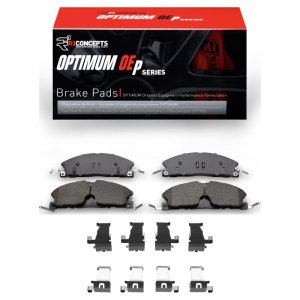 Ford Explorer Brake Pads - Front - R1 Concepts - Optimum OE - `13-`19
